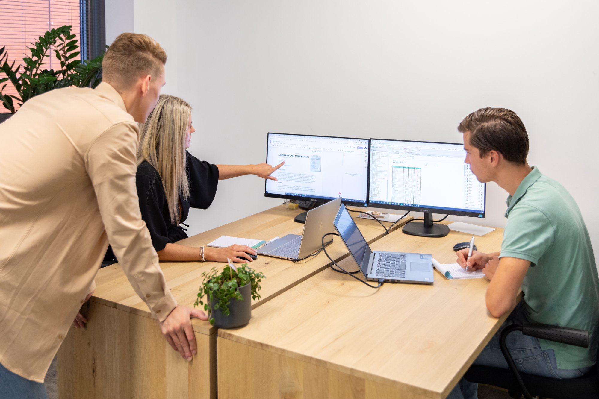Salesupply team collaborating on e-commerce operations strategy