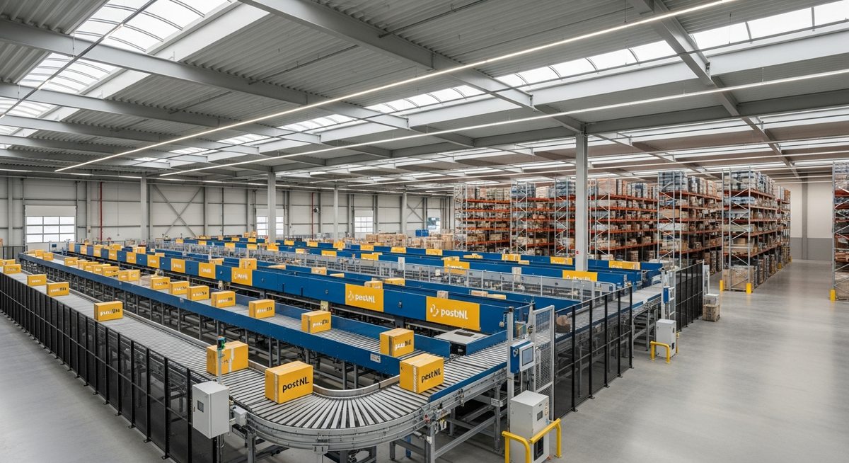 Salesupply fulfillment warehouse operations in the Netherlands — forklift operations at headquarters