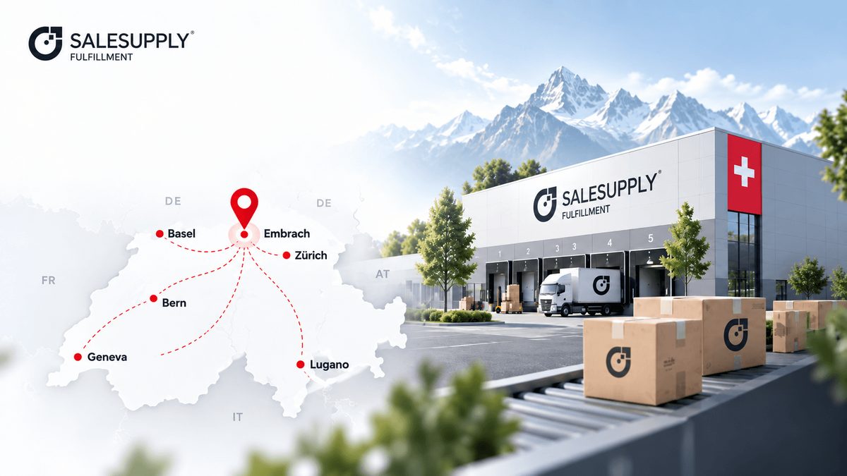Salesupply opens a fulfillment center and returns hub in Switzerland